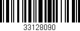 Código de barras (EAN, GTIN, SKU, ISBN): '33128090'