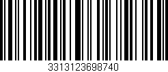 Código de barras (EAN, GTIN, SKU, ISBN): '3313123698740'
