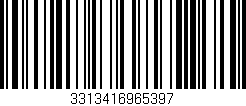 Código de barras (EAN, GTIN, SKU, ISBN): '3313416965397'