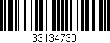 Código de barras (EAN, GTIN, SKU, ISBN): '33134730'