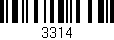Código de barras (EAN, GTIN, SKU, ISBN): '3314'
