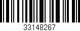 Código de barras (EAN, GTIN, SKU, ISBN): '33148267'