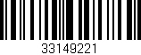 Código de barras (EAN, GTIN, SKU, ISBN): '33149221'