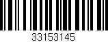 Código de barras (EAN, GTIN, SKU, ISBN): '33153145'