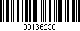 Código de barras (EAN, GTIN, SKU, ISBN): '33166238'