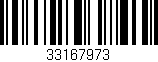 Código de barras (EAN, GTIN, SKU, ISBN): '33167973'
