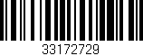 Código de barras (EAN, GTIN, SKU, ISBN): '33172729'