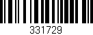 Código de barras (EAN, GTIN, SKU, ISBN): '331729'
