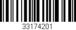 Código de barras (EAN, GTIN, SKU, ISBN): '33174201'