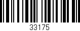 Código de barras (EAN, GTIN, SKU, ISBN): '33175'