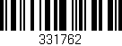 Código de barras (EAN, GTIN, SKU, ISBN): '331762'