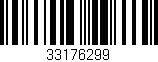 Código de barras (EAN, GTIN, SKU, ISBN): '33176299'