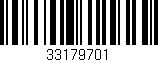 Código de barras (EAN, GTIN, SKU, ISBN): '33179701'