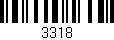 Código de barras (EAN, GTIN, SKU, ISBN): '3318'