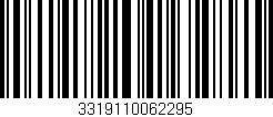 Código de barras (EAN, GTIN, SKU, ISBN): '3319110062295'