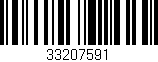 Código de barras (EAN, GTIN, SKU, ISBN): '33207591'