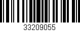 Código de barras (EAN, GTIN, SKU, ISBN): '33209055'