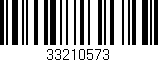 Código de barras (EAN, GTIN, SKU, ISBN): '33210573'