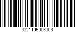 Código de barras (EAN, GTIN, SKU, ISBN): '3321105006306'