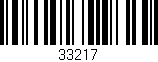 Código de barras (EAN, GTIN, SKU, ISBN): '33217'