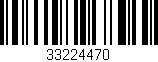 Código de barras (EAN, GTIN, SKU, ISBN): '33224470'