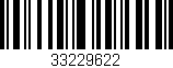 Código de barras (EAN, GTIN, SKU, ISBN): '33229622'