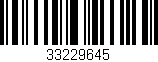 Código de barras (EAN, GTIN, SKU, ISBN): '33229645'