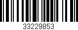 Código de barras (EAN, GTIN, SKU, ISBN): '33229853'