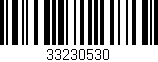 Código de barras (EAN, GTIN, SKU, ISBN): '33230530'