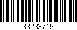 Código de barras (EAN, GTIN, SKU, ISBN): '33233719'