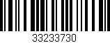 Código de barras (EAN, GTIN, SKU, ISBN): '33233730'