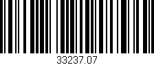 Código de barras (EAN, GTIN, SKU, ISBN): '33237.07'