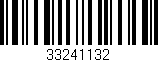 Código de barras (EAN, GTIN, SKU, ISBN): '33241132'