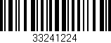 Código de barras (EAN, GTIN, SKU, ISBN): '33241224'