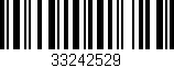 Código de barras (EAN, GTIN, SKU, ISBN): '33242529'