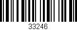 Código de barras (EAN, GTIN, SKU, ISBN): '33246'