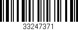 Código de barras (EAN, GTIN, SKU, ISBN): '33247371'