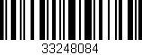 Código de barras (EAN, GTIN, SKU, ISBN): '33248084'