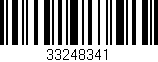 Código de barras (EAN, GTIN, SKU, ISBN): '33248341'