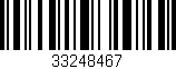 Código de barras (EAN, GTIN, SKU, ISBN): '33248467'