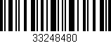 Código de barras (EAN, GTIN, SKU, ISBN): '33248480'
