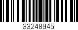 Código de barras (EAN, GTIN, SKU, ISBN): '33248945'