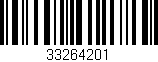 Código de barras (EAN, GTIN, SKU, ISBN): '33264201'