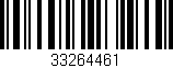 Código de barras (EAN, GTIN, SKU, ISBN): '33264461'