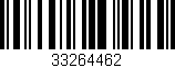 Código de barras (EAN, GTIN, SKU, ISBN): '33264462'