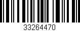 Código de barras (EAN, GTIN, SKU, ISBN): '33264470'