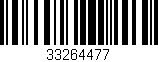 Código de barras (EAN, GTIN, SKU, ISBN): '33264477'