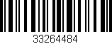 Código de barras (EAN, GTIN, SKU, ISBN): '33264484'