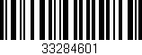 Código de barras (EAN, GTIN, SKU, ISBN): '33284601'