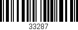 Código de barras (EAN, GTIN, SKU, ISBN): '33287'